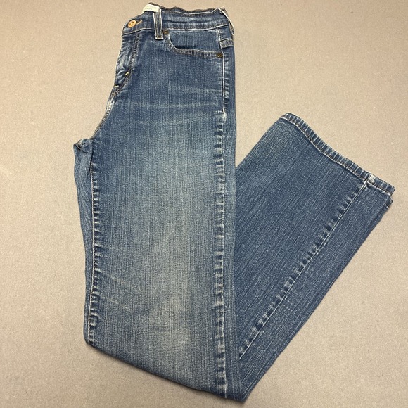 Levis 512 Perfectly Slimming Boot Cut High Rise Jeans Womens 6M - Picture 1 of 8